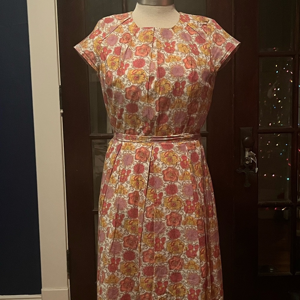 Brooks Brothers Liberty Art Fabrics Dress — Size 4